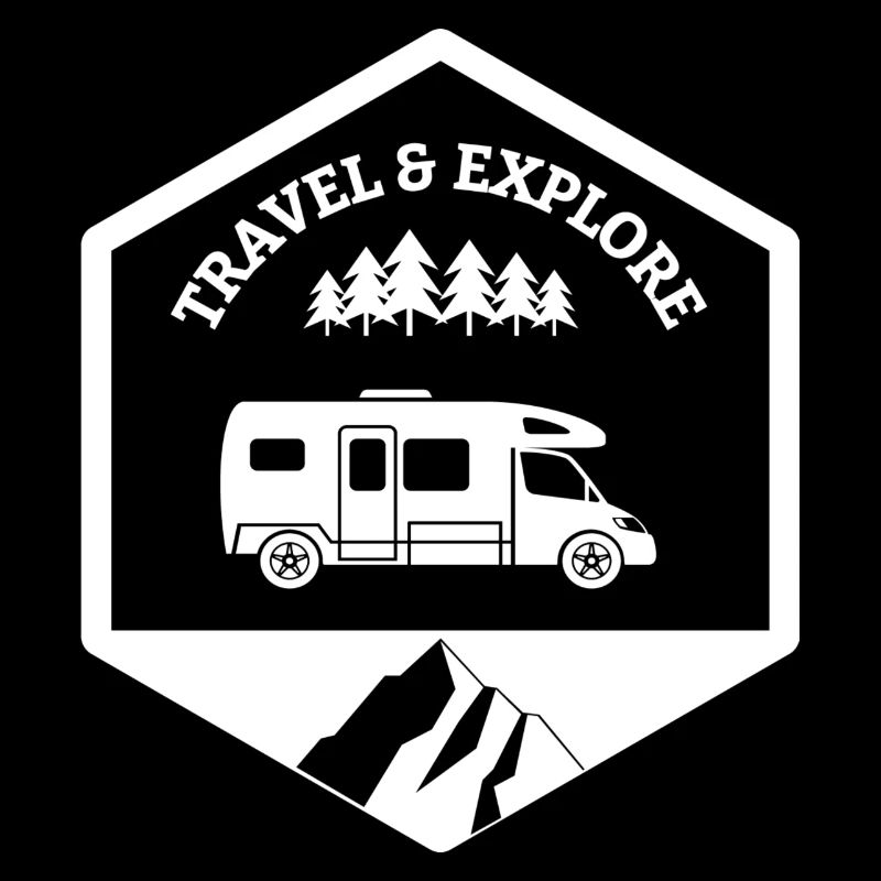 White travel and explore profile