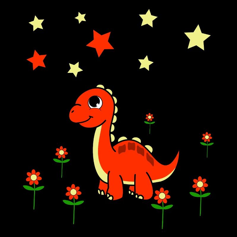 Dino Blumen Sterne