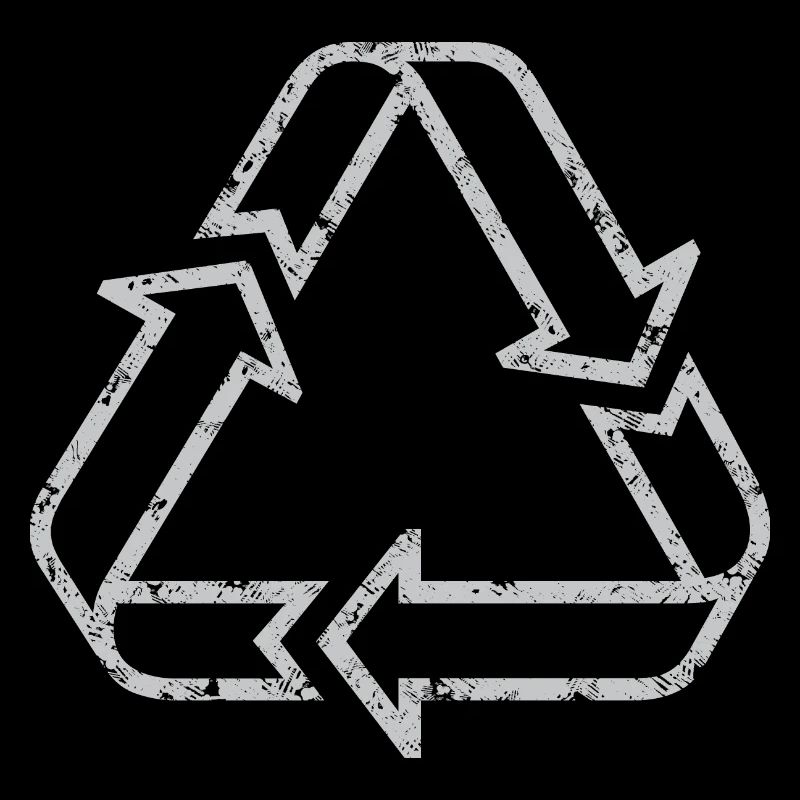 Symbole de recyclage VINTAGE