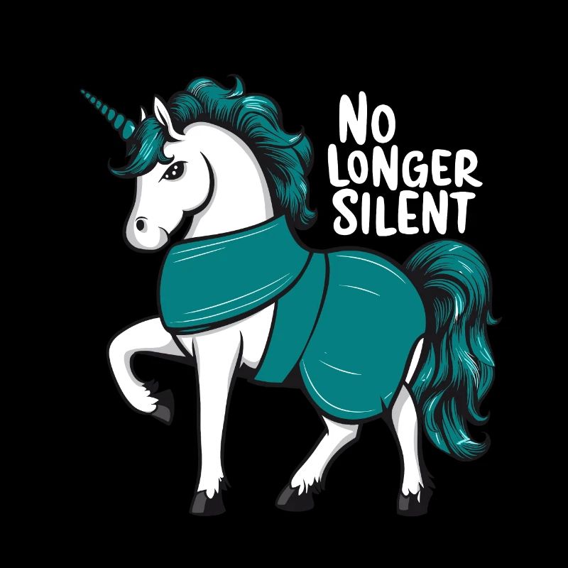 Plus de silence, licorne, agression sexuelle Awarenes