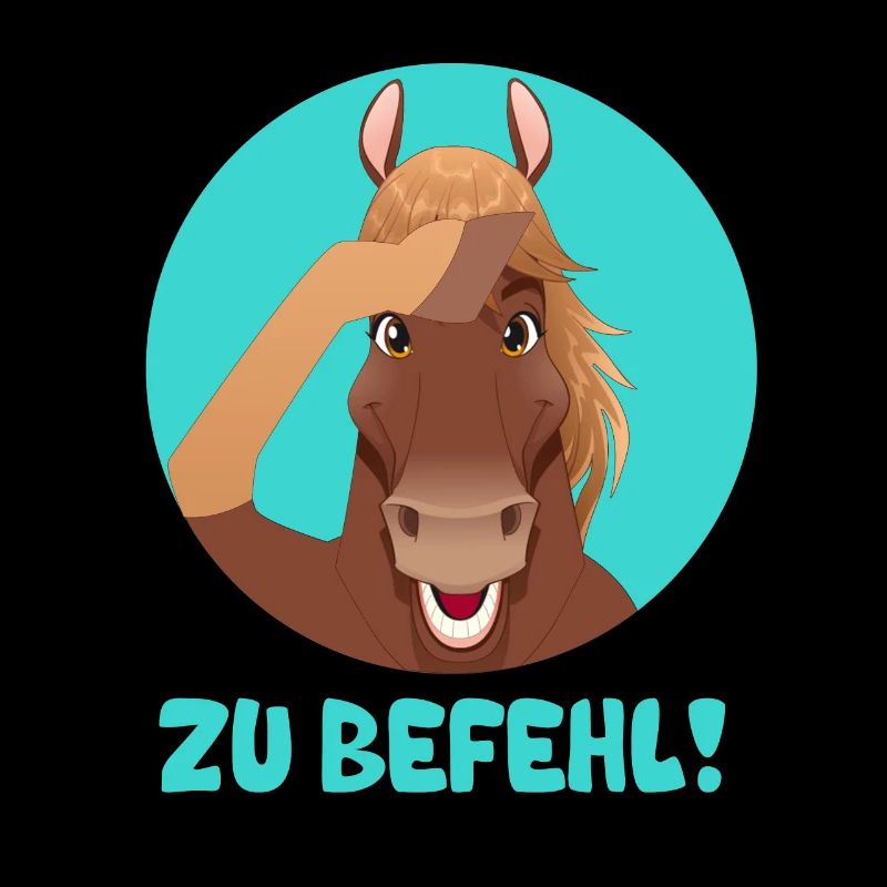 DAS SALUTIERENDE PFERD