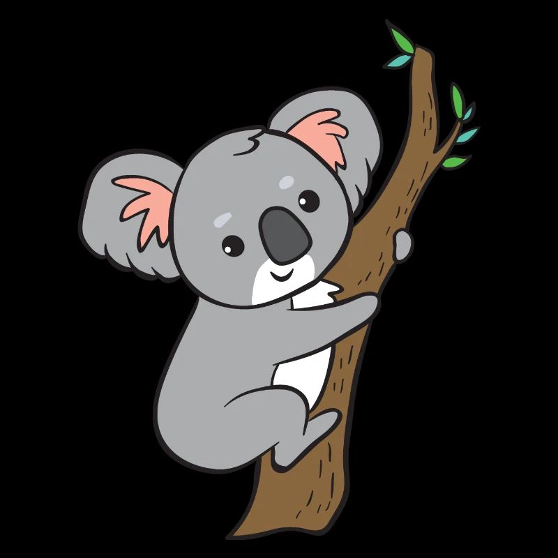 Koala - sur l'arbre