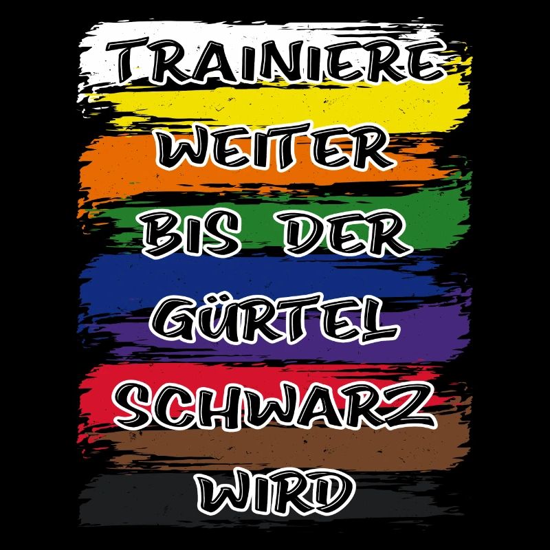 KARATE GESCHENKE SCHWARZER GÜRTEL SPRUCH