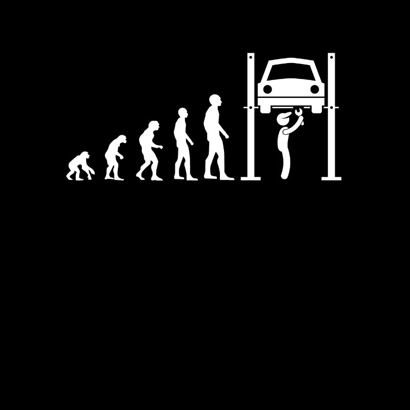 evolution mechanic humor mechanical man funny