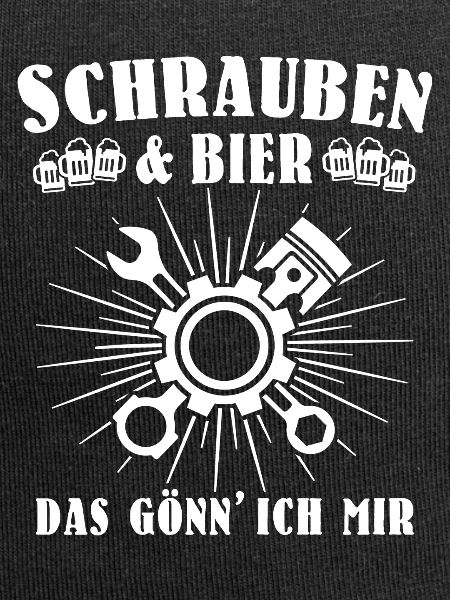 Schrauber Bier Schrauben Autoschrauber Biertrinker