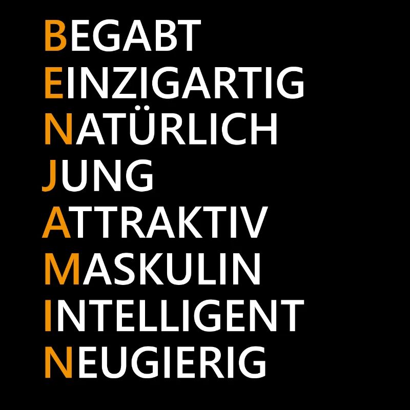 Benjamin Name Geschenk