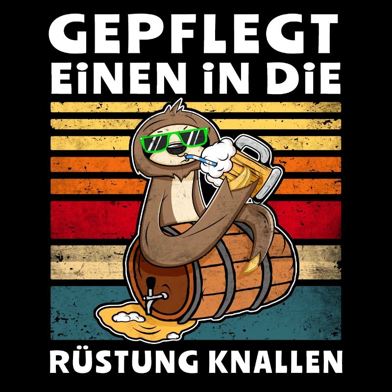 Bier Trinken Faultier Trinksprüche