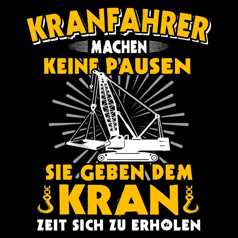 Kranführer Kranfahrer Kran Raupenkran