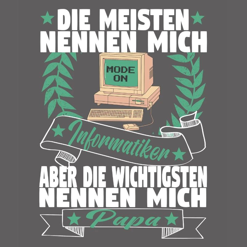 Informatik Computer Programmierer Vater Papa