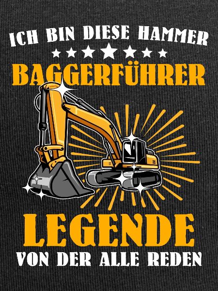 Baggerfuehrer Baggerfahrer