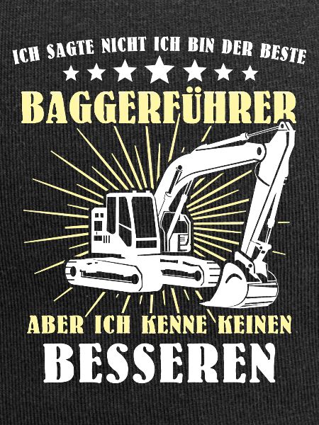 Baggerfuehrer Baggerfahrer