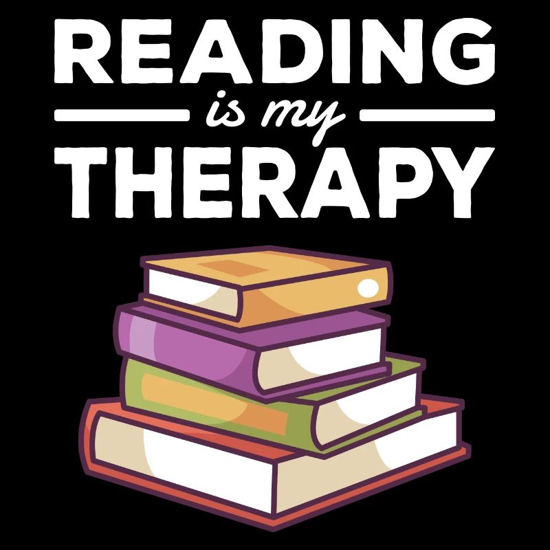 Book Reading Relax Therapy Book Lover