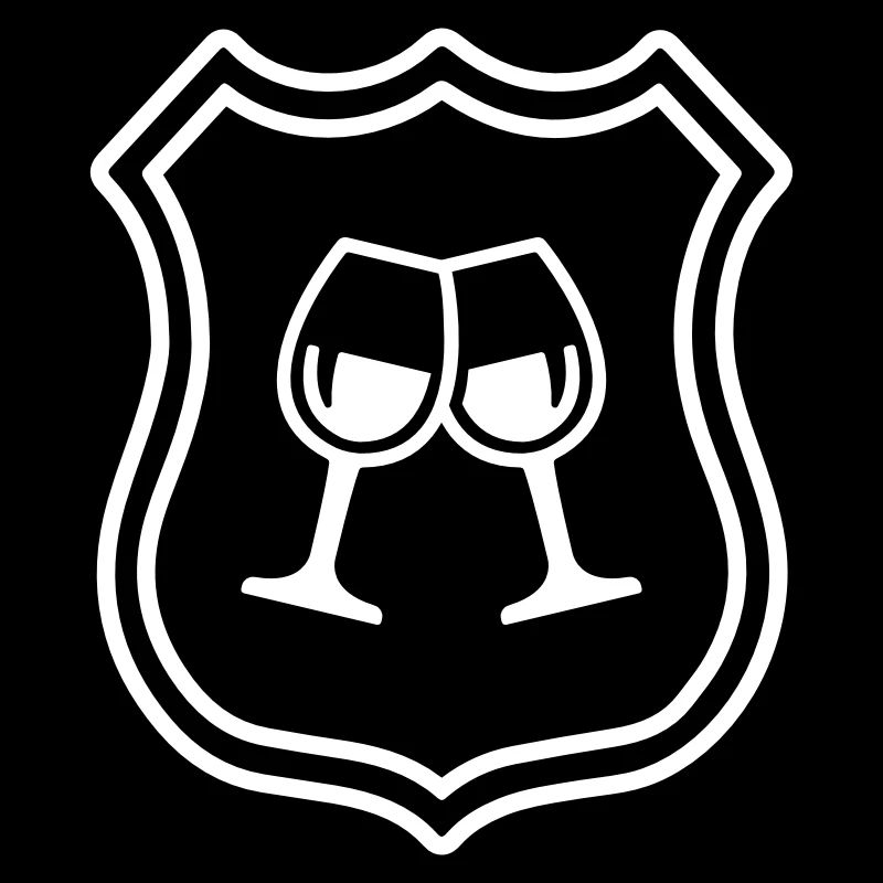 Wein Gläser Wappen