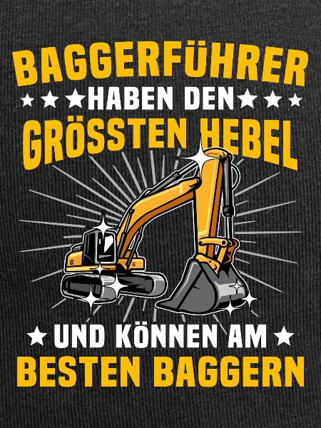 Baggerfuehrer Baggerfahrer