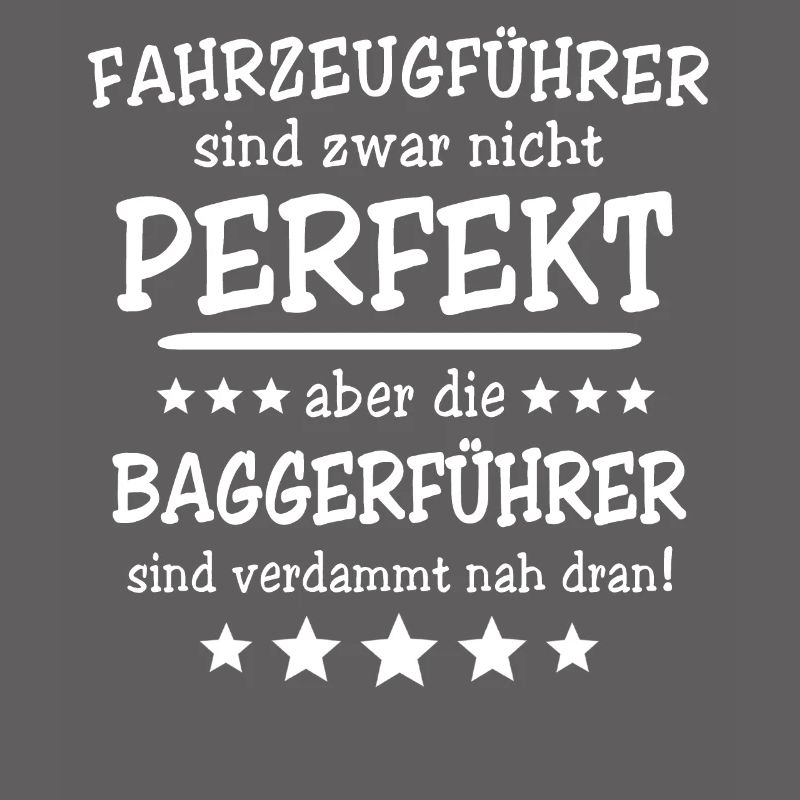 Baggerfuehrer Perfekt Baggerfahrer