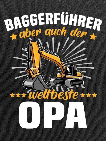 Opa Baggerfahrer