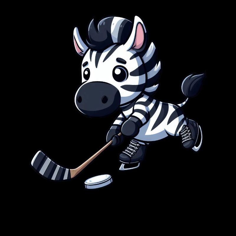 Zebra auf dem Eis: Eishockey neu definiert!