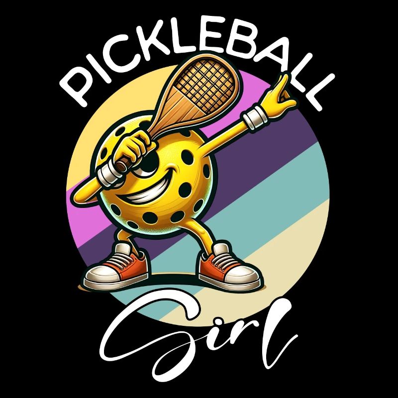 Fille de pickleball