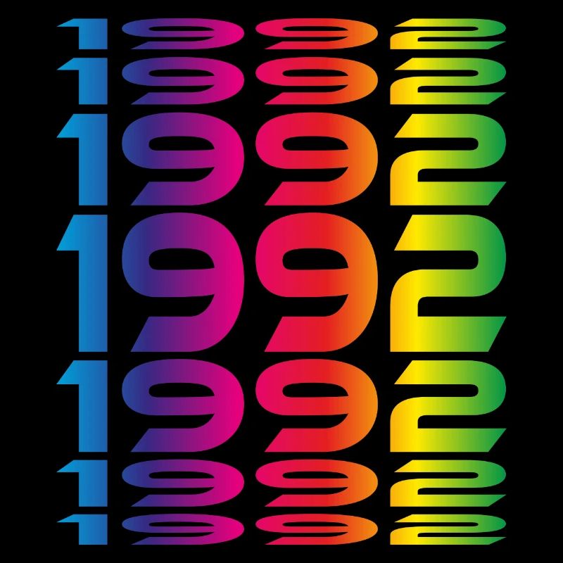 Né(e) en 1992 Année de naissance Cadeau