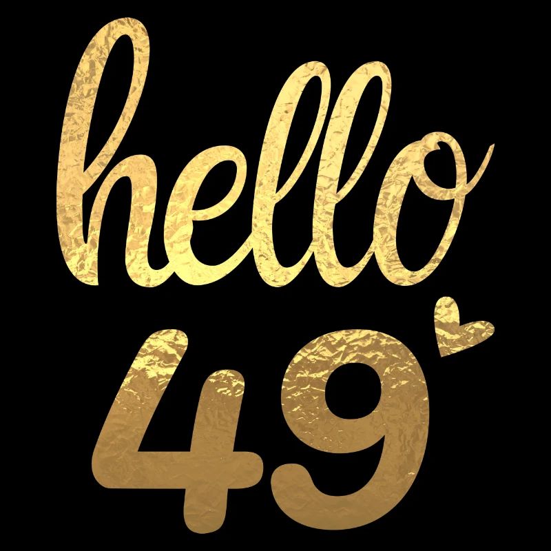Hello 49 doré