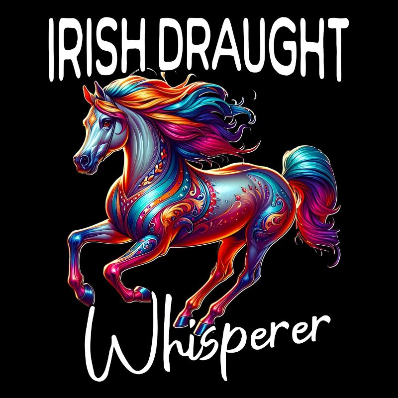 Irisches Zugpferd Flüsterer Pferd