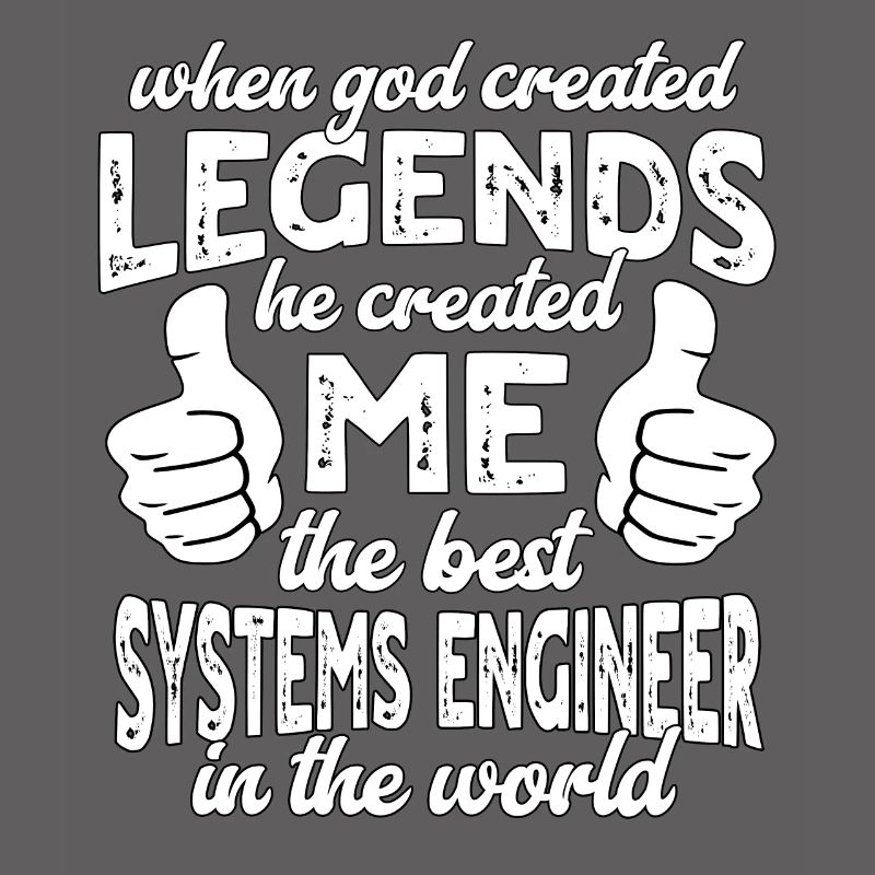 Best Systems Engineer Legend