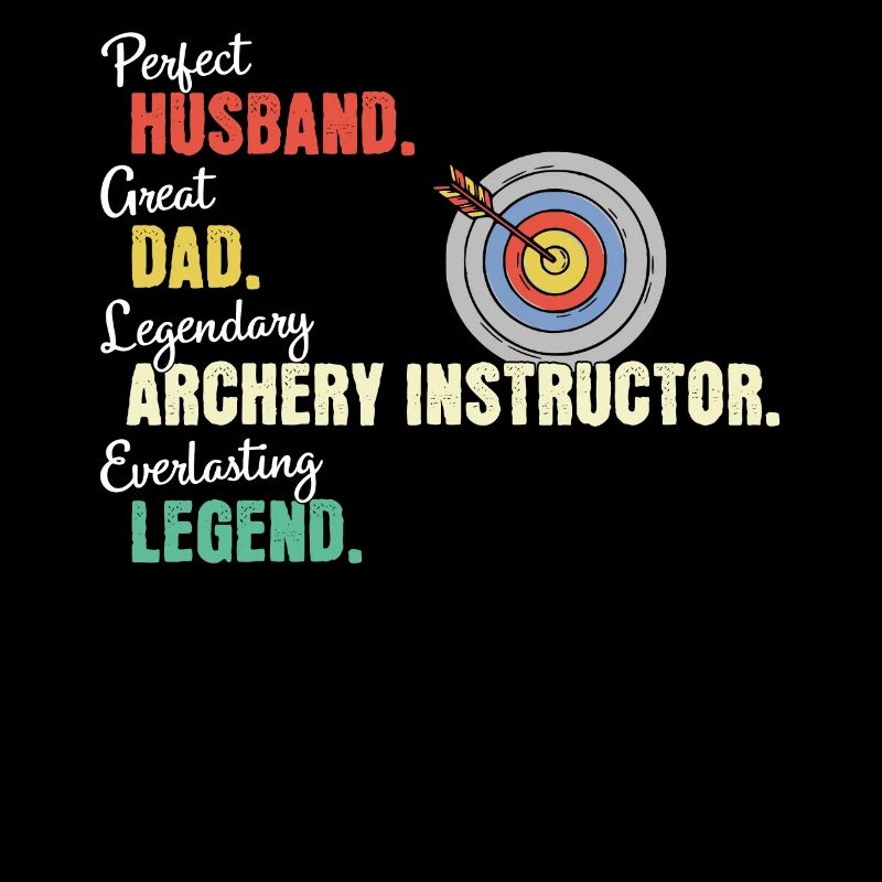 Archery trainer dad