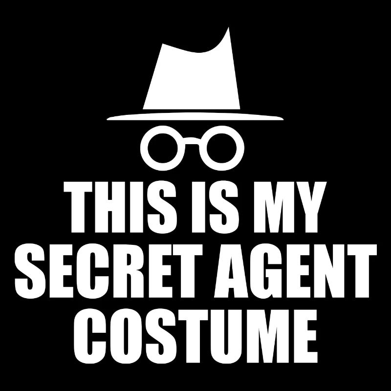 This Is My Secret Agent Costume