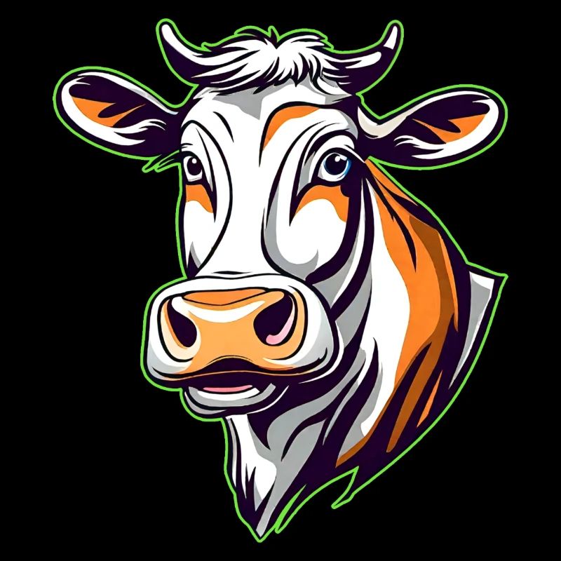 Vache Moo mignonne