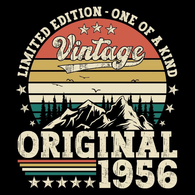 Original 1956 66th Birthday Gift Men