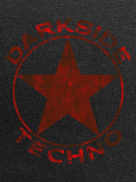 Darkside Techno abgewetzt Roter Stern
