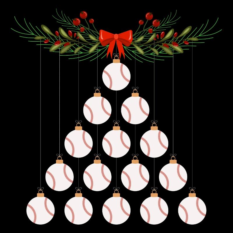 Baseball Christbaum