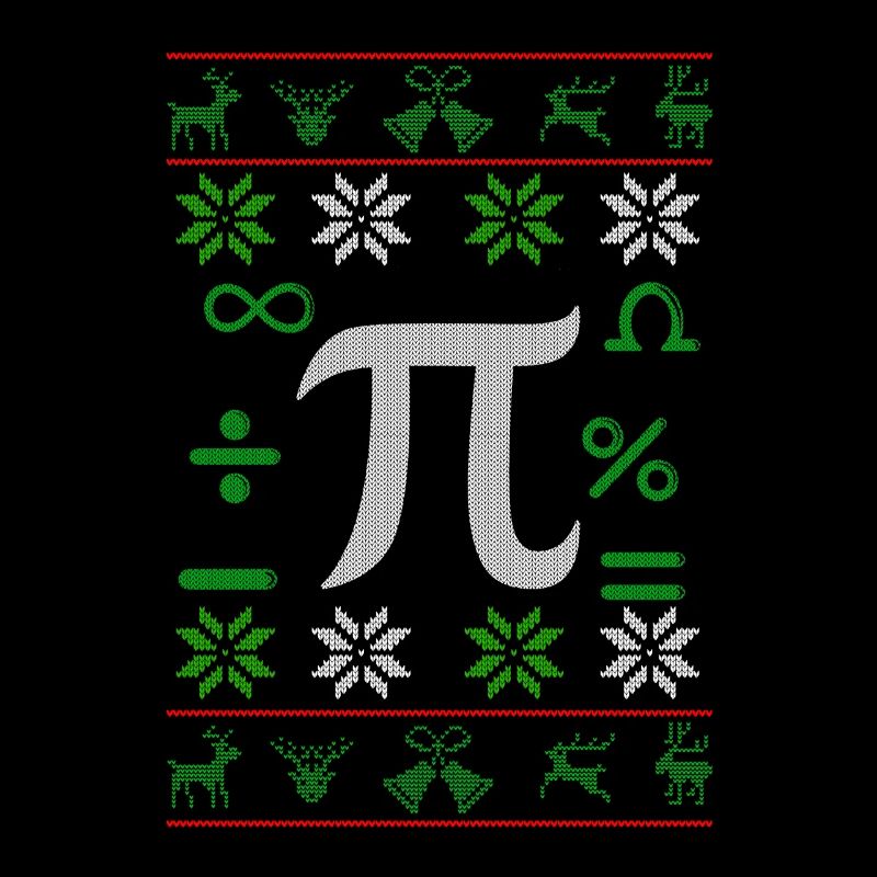 Mathematiker Pi Ugly Christmas Geschenk