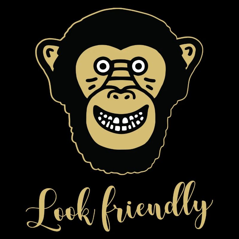 Monkey Chimpanzee - Look friendly