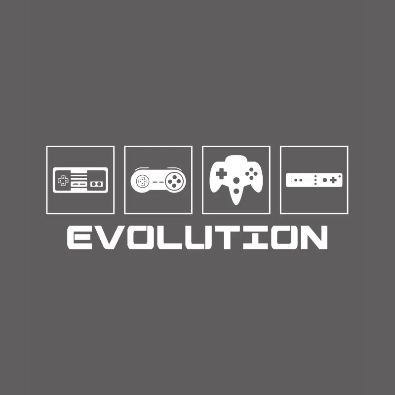 Die Videospiele Evolution - Geschenk