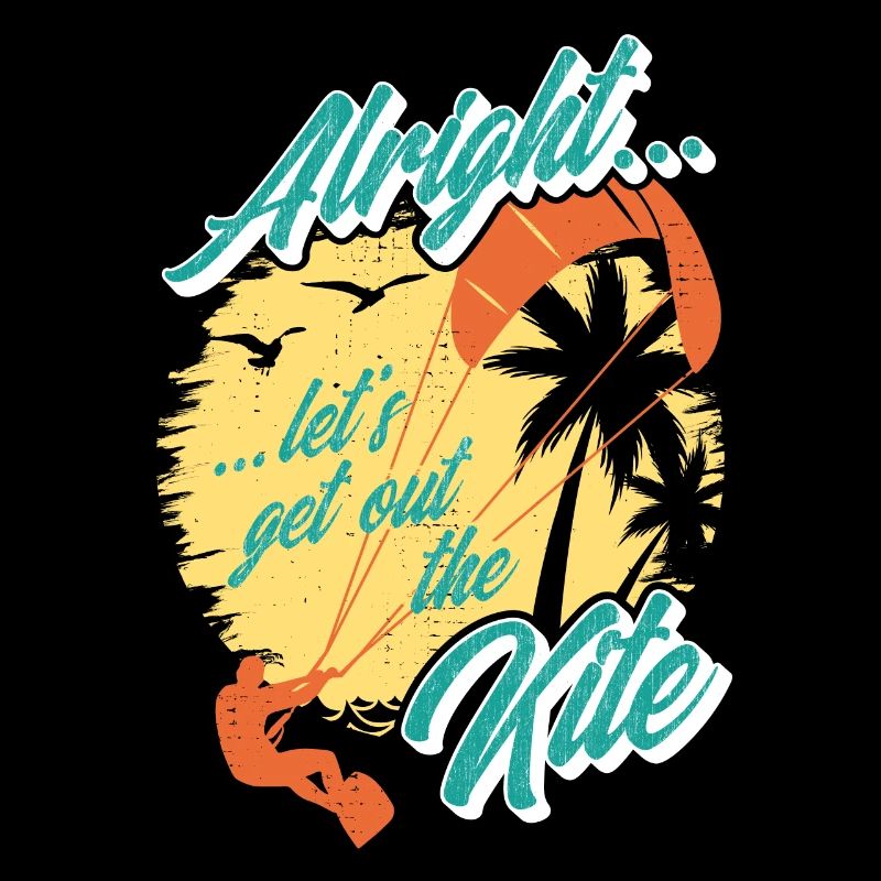 Cadeau de kitesurf pour le soleil d'été