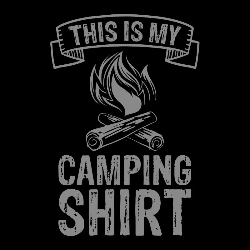 Camping Tent Caravan Campfire Gift