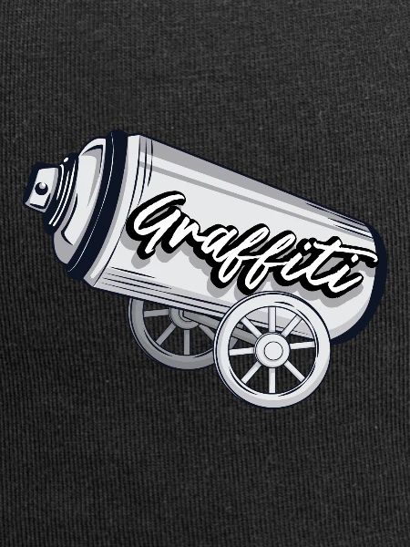 Graffiti spray can
