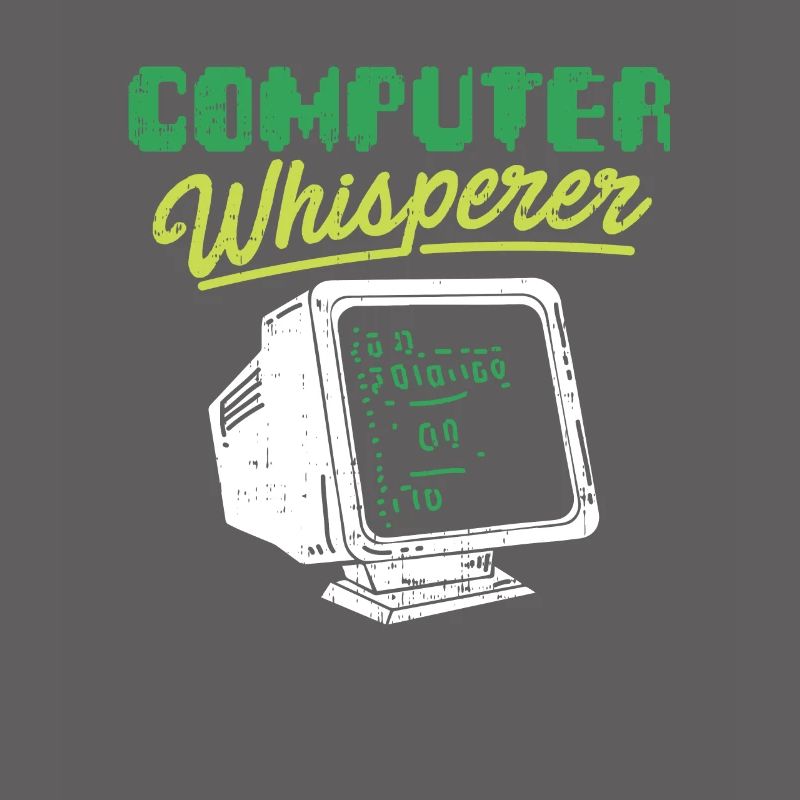 Computer Whisperer Nerd Gamer Programmer Geek