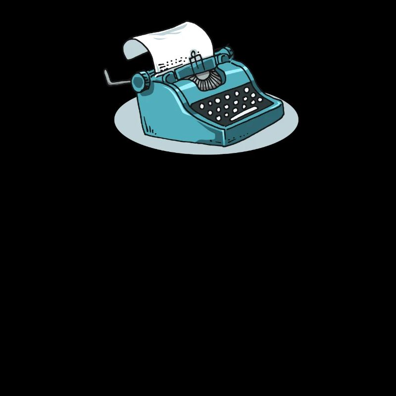 Typewriter Writing Author Copywriter Book