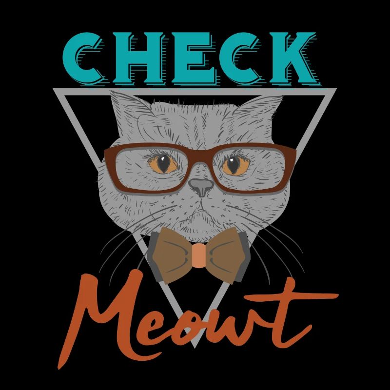Cat checkmate chess gift