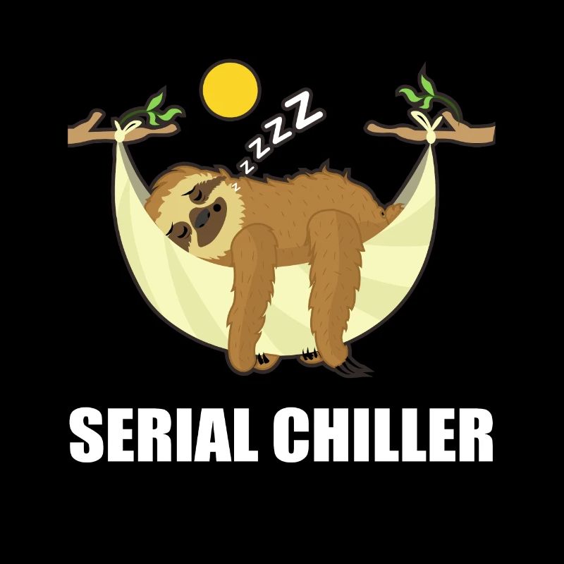 Faultier Serien Chiller Serial Chiller Cartoon