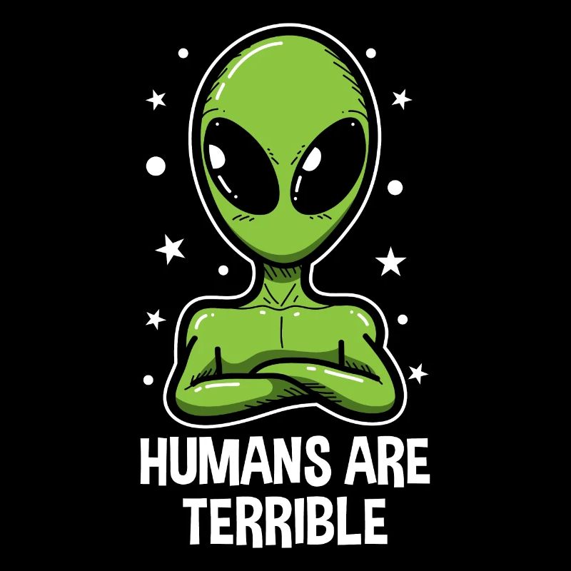 UFO Alien Extraterrestrial Alien Head Gift