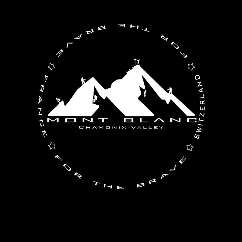 Mont Blanc Das Chamonix-Tal