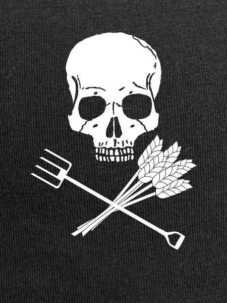 Skull pitchfork