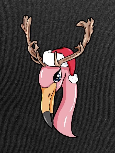 Christmas Flamingo