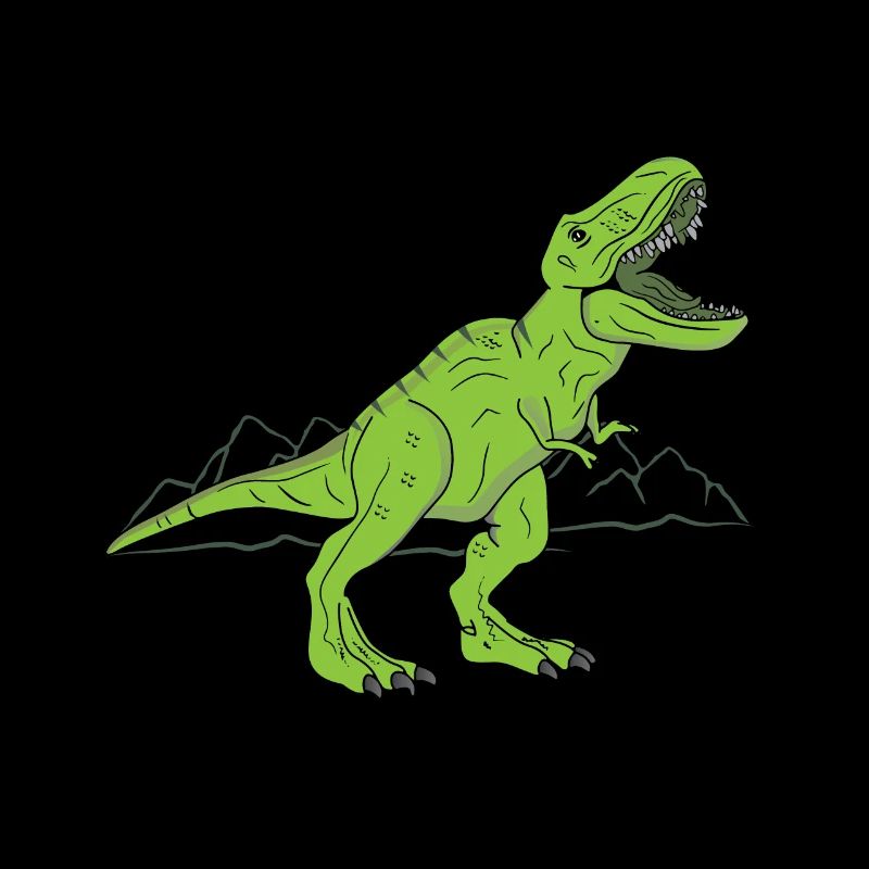 T-Rex dinosaur stone age