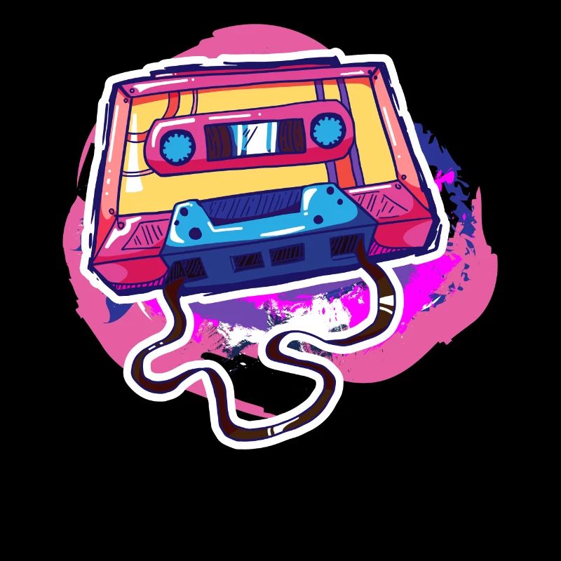 80's 90's Tape Audio Cassette