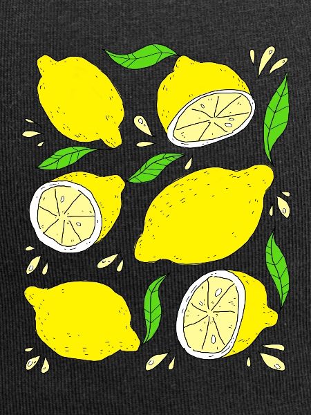 Sparkling sour lemons