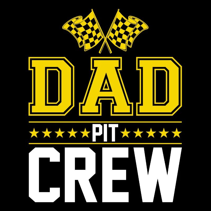 DAD Pit Crew Anniversaire d’enfant cadeau voiture course
